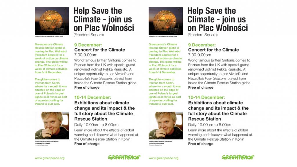 Help Save The Climate