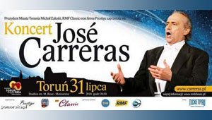 JOSE  CARRERAS    koncert w Toruniu Motoarena 2010