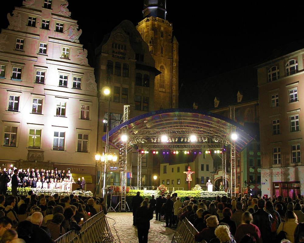 Msza żałobna Wrocław 2005