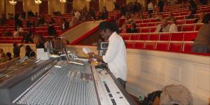 Youssou N`Dour concert - sound engineer Ralph M`Fah-Traore - Skrzyżowanie Kultur 2009