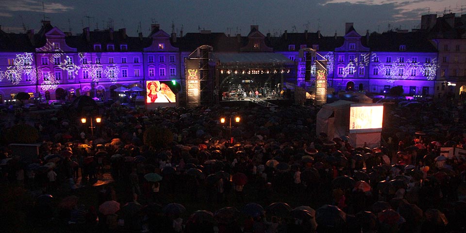 LUBLIN  Plac Zamkowy 2010 zespół Teksasy