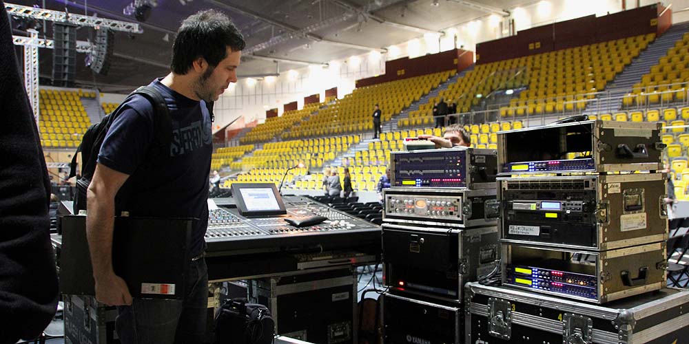 14. FOH sound engineer - Artur David