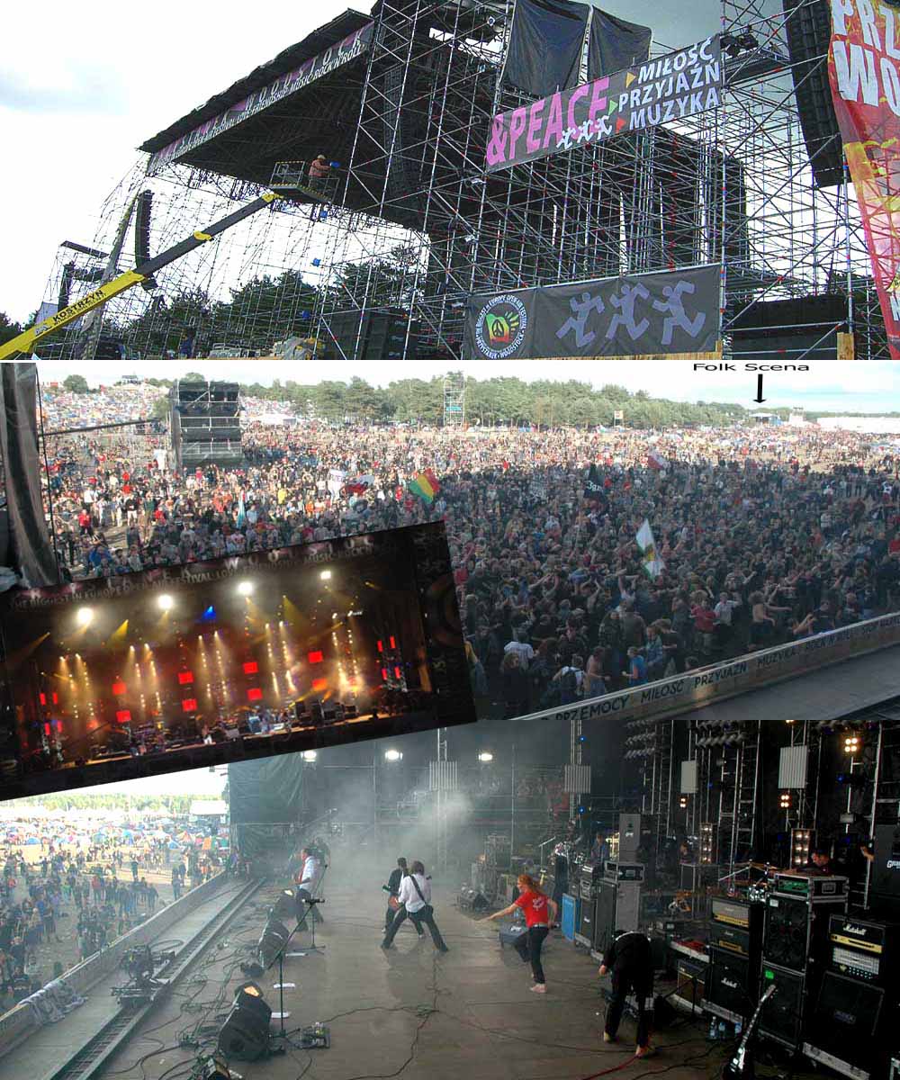 Przystanek Woodstock Duża Scena-500.000 widzów Kostrzyn 2005